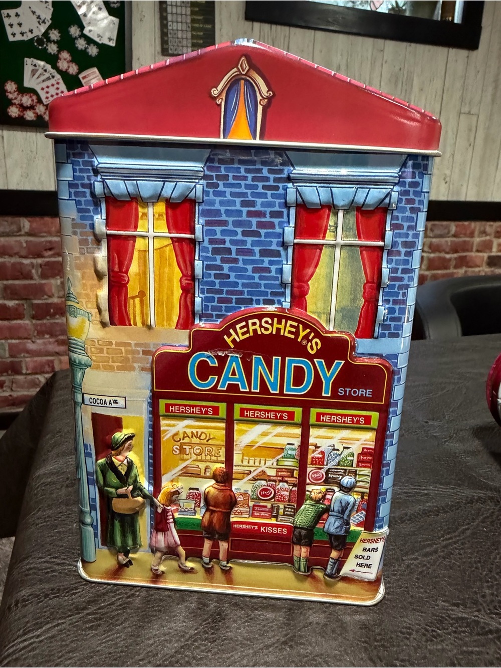 Hershey 2000 collectible tin Candy Store Decorative Tin -